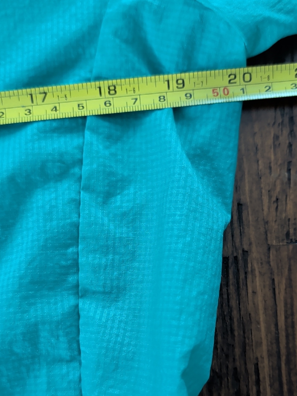 Patagonia Houdini Turquoise Long-Sleeve Snap Pullover Jacket Top Size M - Picture 11 of 14